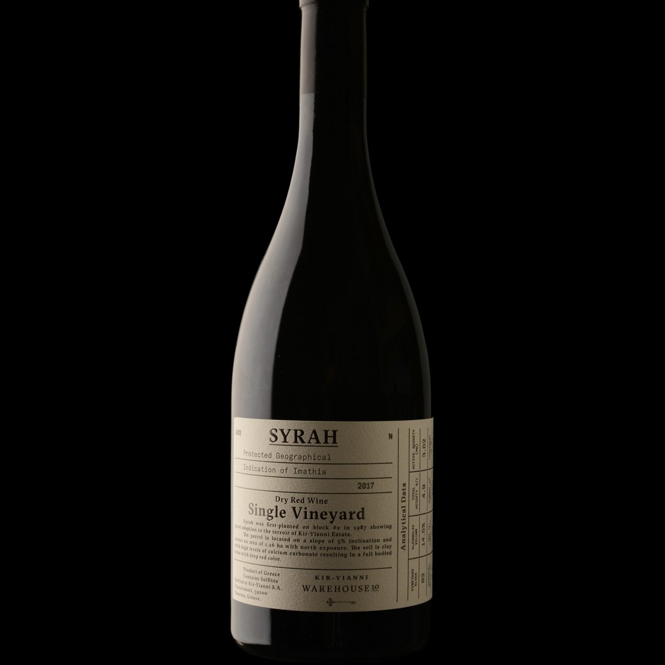 SYRAH 2017 Bn