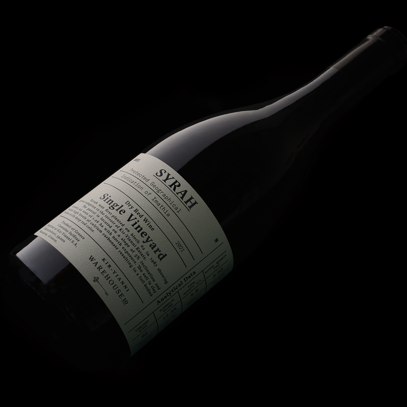 SYRAH SINGLE VINEYARD 2021